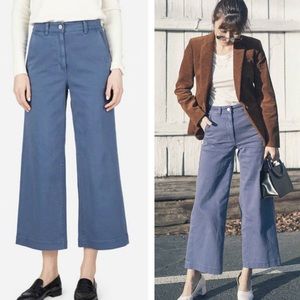 Everlane The Wide Leg Crop Pant